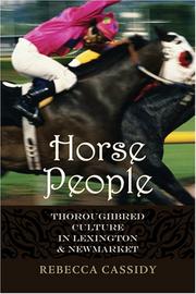 Horse People by Rebecca Louise Cassidy
