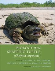 Cover of: Biology of the Snapping Turtle (Chelydra serpentina) | 