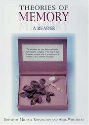 Cover of: Theories of Memory: A Reader