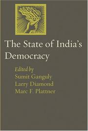 Cover of: The State of India's Democracy (A Journal of Democracy Book) by 
