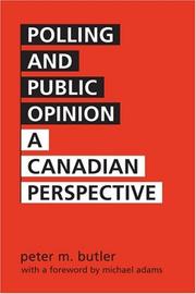 Cover of: Polling and Public Opinion: A Canadian Perspective