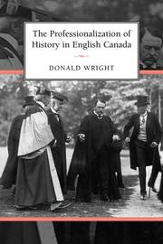 the-professionalization-of-history-in-english-canada-cover