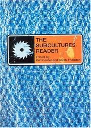 Cover of: The Subcultures Reader by Ken Gelder