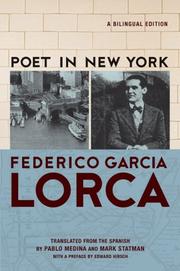 Cover of: Poet in New York by Federico García Lorca