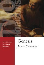 Cover of: Genesis (Two Horizons Old Testament Commentary) by James McKeown