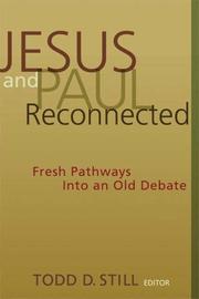 Cover of: Jesus and Paul Reconnected | Todd D. Still