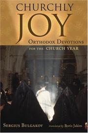 Churchly Joy by Sergeĭ Nikolaevich Bulgakov