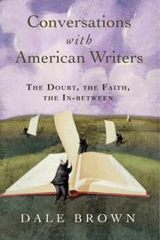 Cover of: Conversations With American Writers: The Doubt, the Faith, the In-between