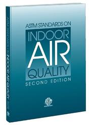 Cover of: Astm Standards on Indoor Air Quality 2002