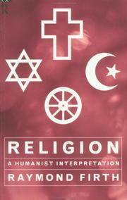 Cover of: Religion by Raymond William Firth