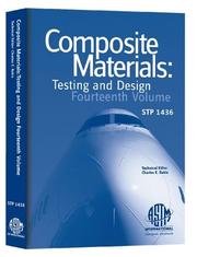 Cover of: Composite Materials: Testing, Design, and Acceptance Criteria (Astm Special Technical Publication// Stp) (Astm Special Technical Publication// Stp)