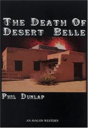Cover of: The Death Of Desert Belle