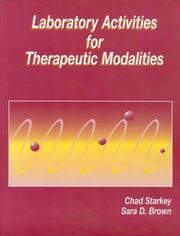 Cover of: Laboratory Activities for Therapeutic Modalities by Starkey, Sara D. Brown, Chad Starkey, Brown