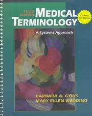 Cover of: Medical Terminology: A Systems Approach