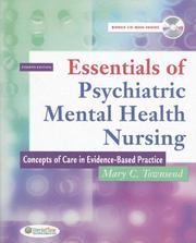 Cover of: Essentials of Psychiatric Mental Health Nursing by Mary C. Townsend, Mary C. Townsend