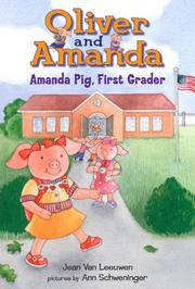 Amanda Pig, first grader by Jean Van Leeuwen