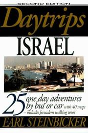 Cover of: Daytrips Israel: 25 Trips by Bus or Car (1 ed)