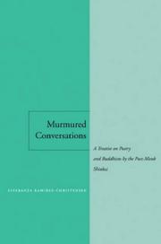 Cover of: Murmured Conversations by Esperanza Ramirez-Christensen, Esperanza Ramirez-Christensen