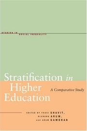 Cover of: Stratification in Higher Education: A Comparative Study (Studies in Social Inequality)