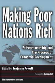 Making Poor Nations Rich by Benjamin Powell