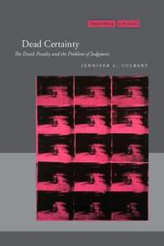 Dead Certainty by Jennifer Culbert