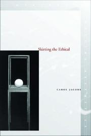 Cover of: Skirting the Ethical (Meridian: Crossing Aesthetics)