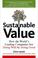 Cover of: Sustainable Value