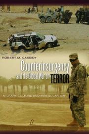 Cover of: Counterinsurgency and the Global War on Terror by Robert Cassidy