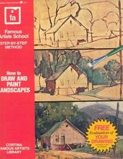 Cover of: How to Draw and Paint Landscapes (Famous Artists School : Step-By-Step Method)