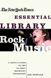 Cover of: New York Times Essential Library: Rock Music (The New York Times Essential Library)