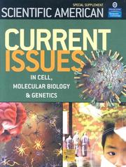 Cover of: Current Issues in Cell, Molecular Bioloby & Genetics: Special Supplement (Scientific American (Rosen))
