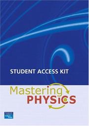 Cover of: MasteringPhysics, Student Edition by David Pritchard, Effective Educational Technologies, Addison-Wesley