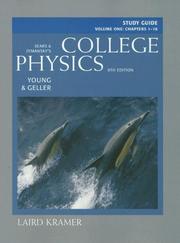 Cover of: Sears And Zemansky's College Physics: Chapters 1-16