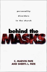 Cover of: Behind the Masks: Personality Disorders in the Church