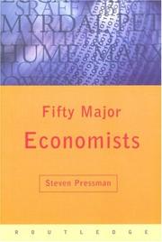Cover of: Fifty Major Economists by Steven Pressman
