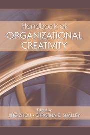 Cover of: Handbook of Organizational Creativity