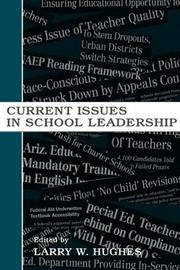 Cover of: Current Issues in School Leadership (Topics in Educational Leadership) (Topics in Educational Leadership)