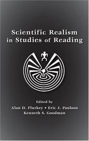 Cover of: Scientific Realism in Studies of Reading