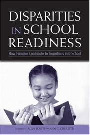 Cover of: Disparities in School Readiness: How Families Contribute to Transitions into School