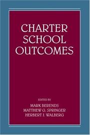 Cover of: Charter School Outcomes by 