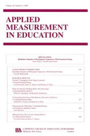 Cover of: Qualitative Inquiries of Participants' Experiences with Standard Setting
