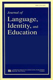 Cover of: Local Knowledge on Language and Education: A Special Issue of the Journal of Language, Identity, and Education