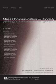 Cover of: International Communication History: A Special Issue of mass Communication & Society