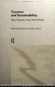 Cover of: Tourism and sustainability by Martin Mowforth