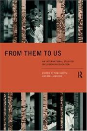 Cover of: From Them to Us: An International Study of Inclusion in Education