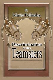 Cover of: Discrimination in the Teamsters