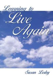 Cover of: Learning to Live Again | Susan Lesley
