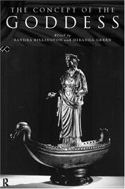 Cover of: The concept of the goddess by edited by Sandra Billington and Miranda Green.