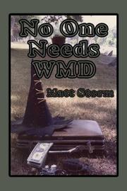 Cover of: No One Needs WMD | Matthew Storm