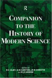 Cover of: Companion to the History of Modern Science by R. C. Olby